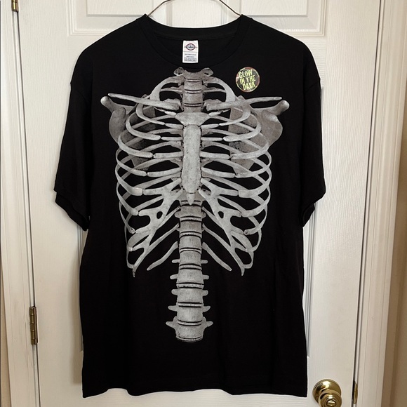 Delta Pro Weight Other - Black Skeleton Unisex Graphic T-Shirt